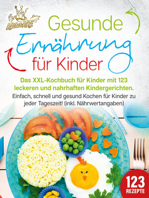 cover image of Gesunde Ernährung für Kinder